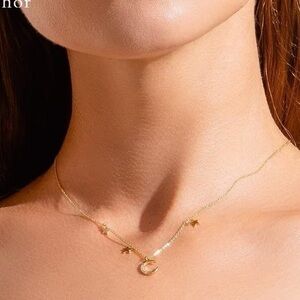 Sterling Silver Moon & Star Earrings